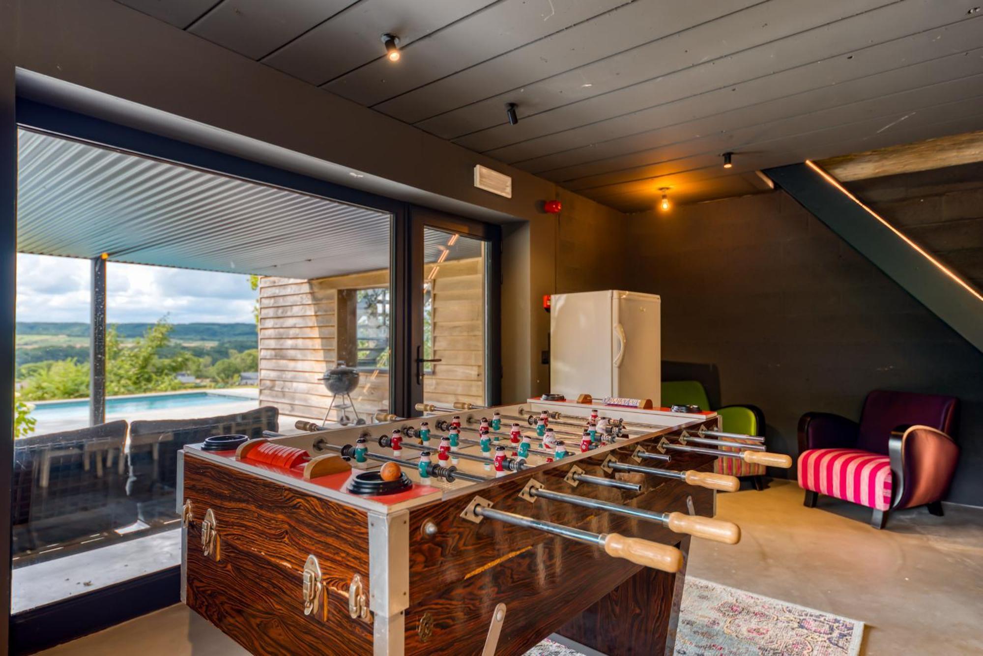 Gite 1 Maison Caerdinael - Gite 14 Personnes Sur Les Hauteurs De デュルビュイ エクステリア 写真