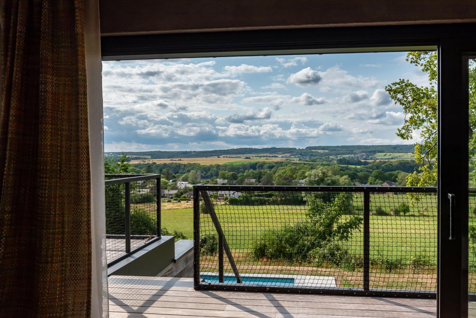 Gite 1 Maison Caerdinael - Gite 14 Personnes Sur Les Hauteurs De デュルビュイ エクステリア 写真